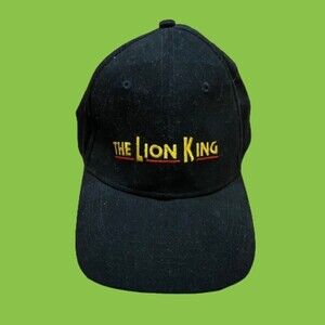 Disney The Lion King Musical Broadway New York Vintage Adjustable Hat Men's OS